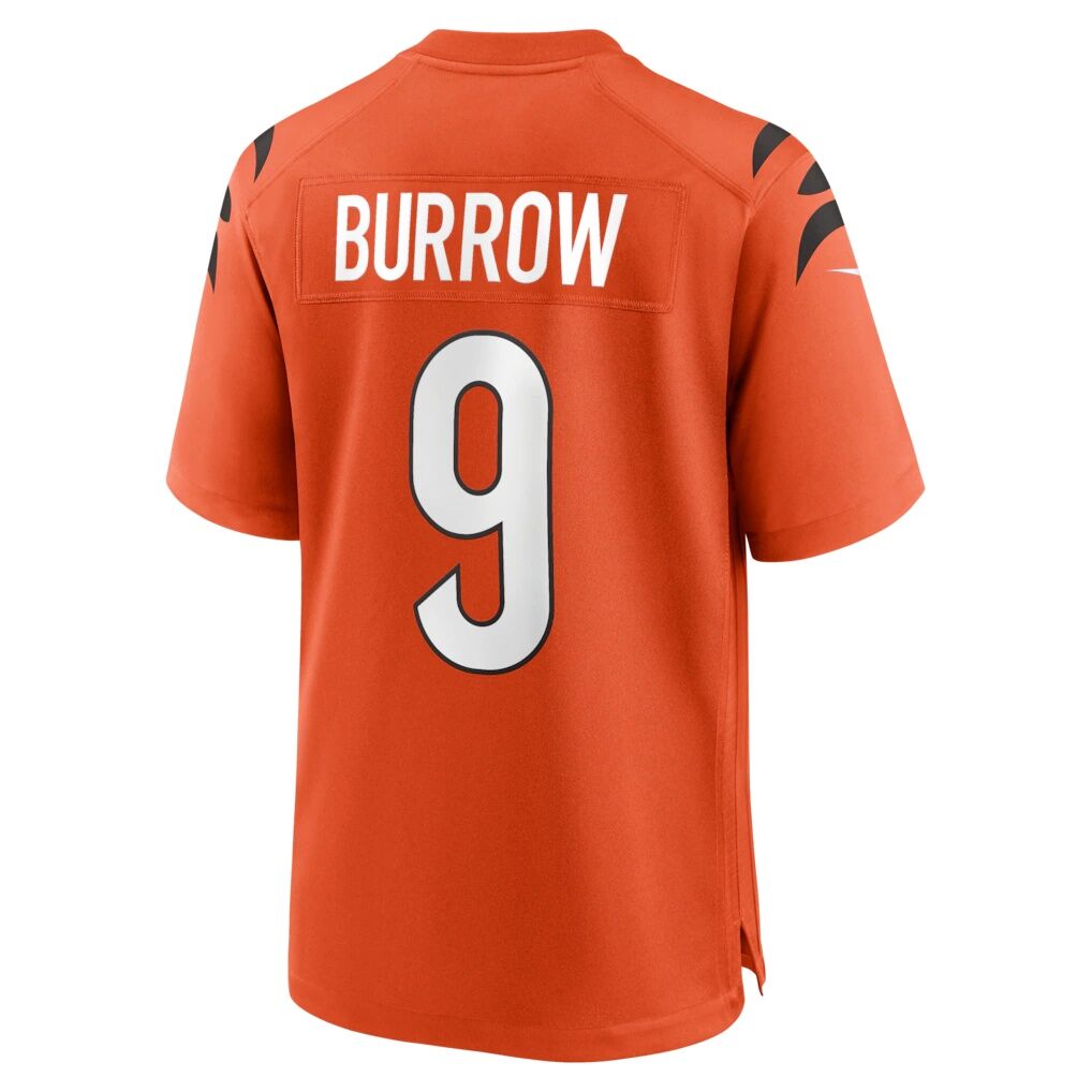 Joe Burrow Cincinnati Bengals Nike Alternate Game Jersey