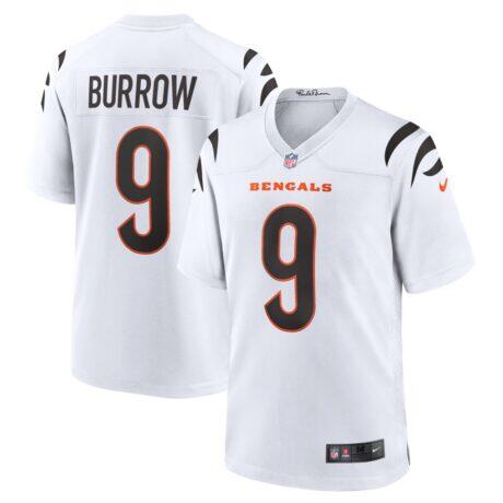 Joe Burrow Cincinnati Bengals Nike Game Jersey - White - Front View