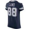 CeeDee Lamb Dallas Cowboys Nike Vapor Elite Jersey - Navy - Detail View