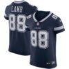 CeeDee Lamb Dallas Cowboys Nike Vapor Elite Jersey - Navy - Front View