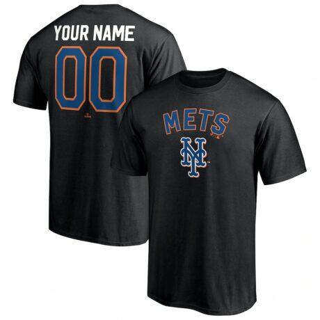 New York Mets Cooperstown Winning Streak Alternate Personalized Name & Number T-Shirt