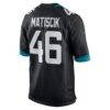 Ross Matiscik Jacksonville Jaguars Nike Alternate Game Jersey - Black - Detail View