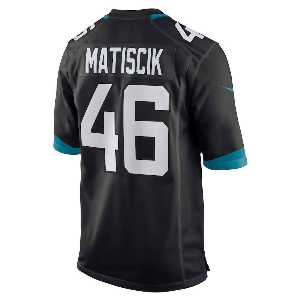 Ross Matiscik Jacksonville Jaguars Nike Alternate Game Jersey