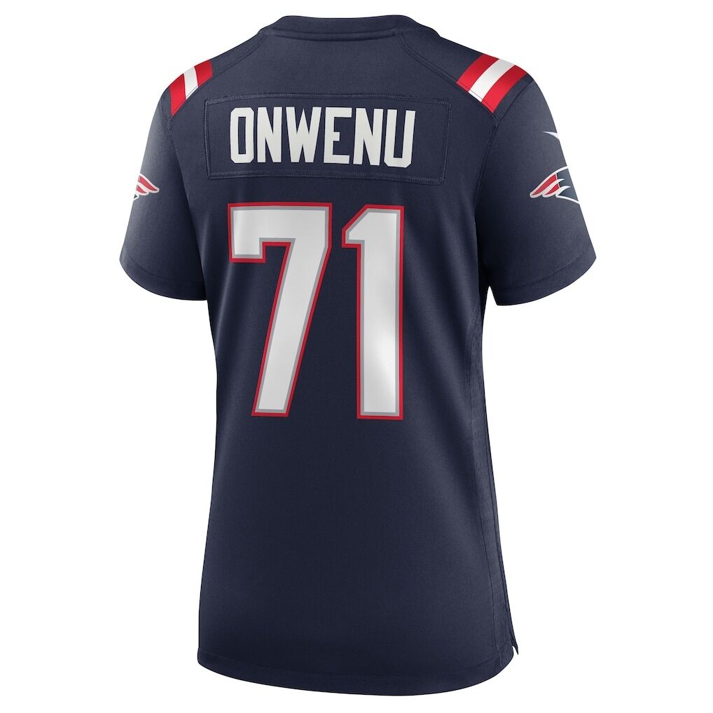 Mike Onwenu New England Patriots Nike Women's Game Jersey