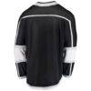 Los Angeles Kings Fashion7 Home Breakaway Jersey - Black - Detail View