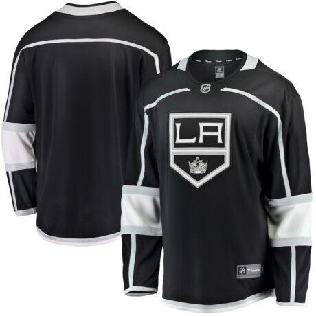 Los Angeles Kings Fashion7 Home Breakaway Jersey - Black - Front View