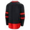 Ottawa Senators Fashion7 Home Breakaway Jersey - Black - Detail View