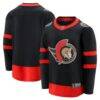 Ottawa Senators Fashion7 Home Breakaway Jersey - Black - Front View