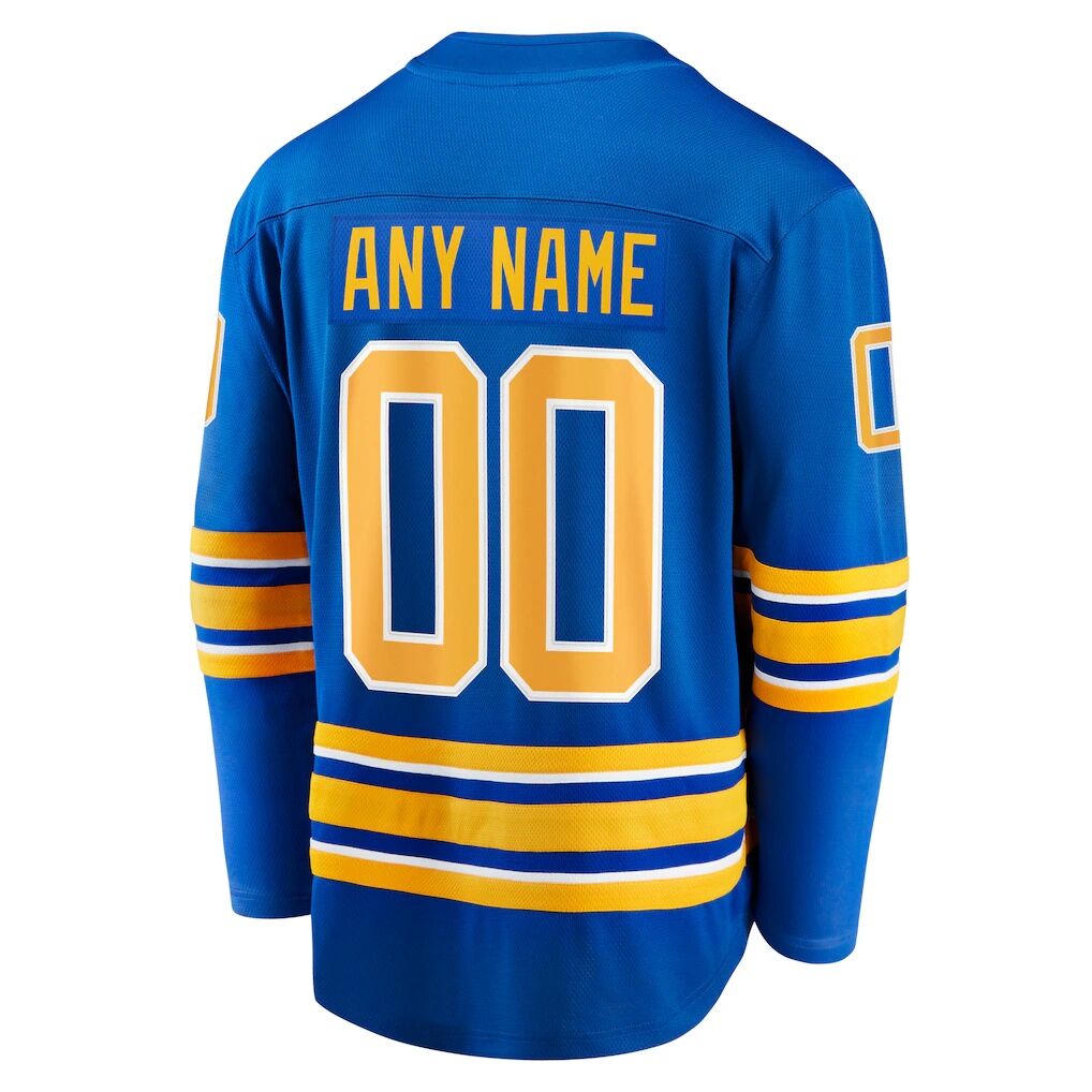 Buffalo Sabres Fashion7 Home Breakaway Custom Jersey - Royal