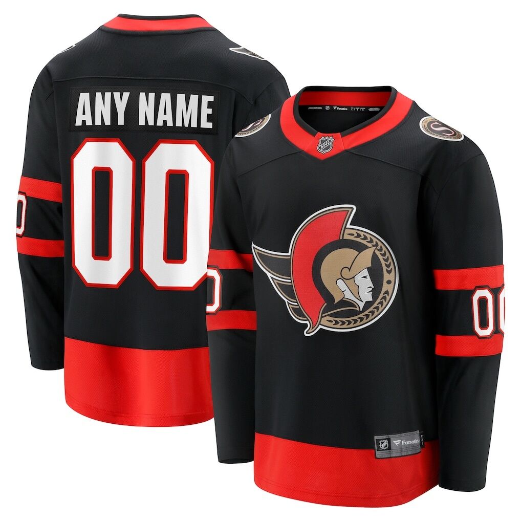 Ottawa Senators Fashion7 Home Custom Breakaway Jersey