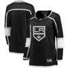 Los Angeles Kings Fashion7 Women's Home Breakaway Jersey - Black - Front View