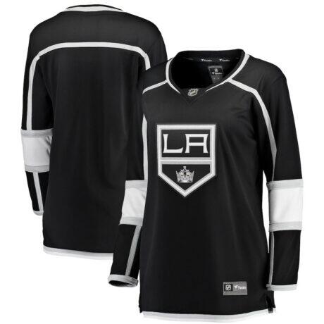 Los Angeles Kings Fashion7 Women's Home Breakaway Jersey - Black - Front View