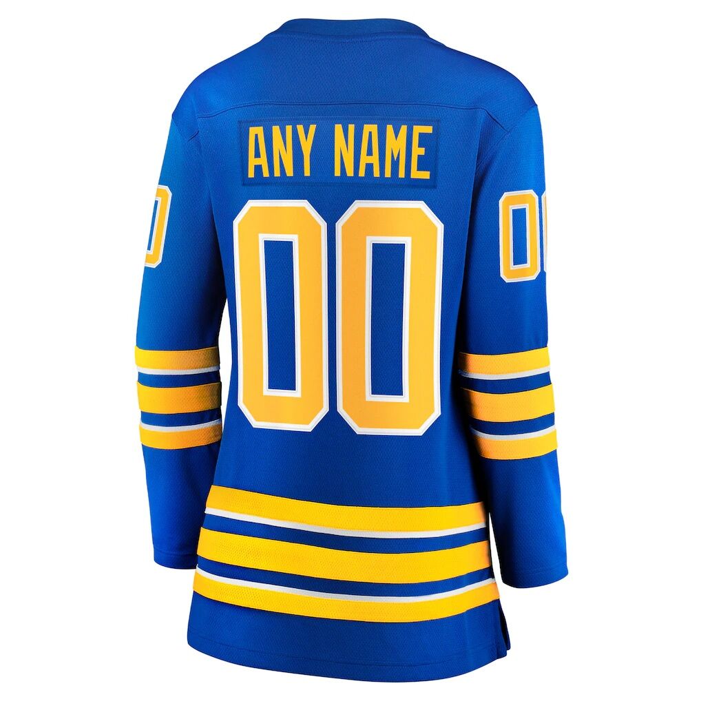 Buffalo Sabres Fashion7 Women's Home Breakaway Custom Jersey - Royal