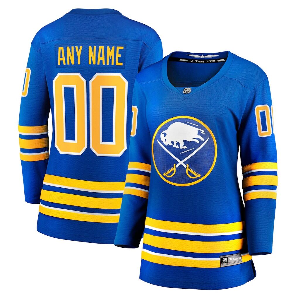 Buffalo Sabres Fanatics Women’s Home Breakaway Custom Jersey – Royal