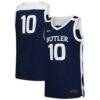 #10 Butler Bulldogs Nike Replica Basketball Jersey - Navy - Front View