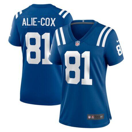 Mo Alie-Cox Indianapolis Colts Nike Women's Team Game Jersey - - Front View