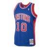 Dennis Rodman Detroit Pistons Mitchell & Ness 1988/89 Hardwood Classics Swingman Jersey - - Side View