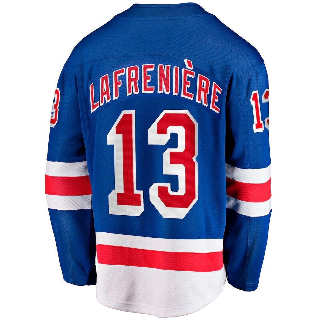 Alexis Lafreniere New York Rangers Fashion7 Home Breakaway Jersey