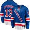 Alexis Lafreniere New York Rangers Fashion7 Home Breakaway Jersey - Blue - Front View