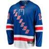 Alexis Lafreniere New York Rangers Fashion7 Home Breakaway Jersey - Blue - Side View