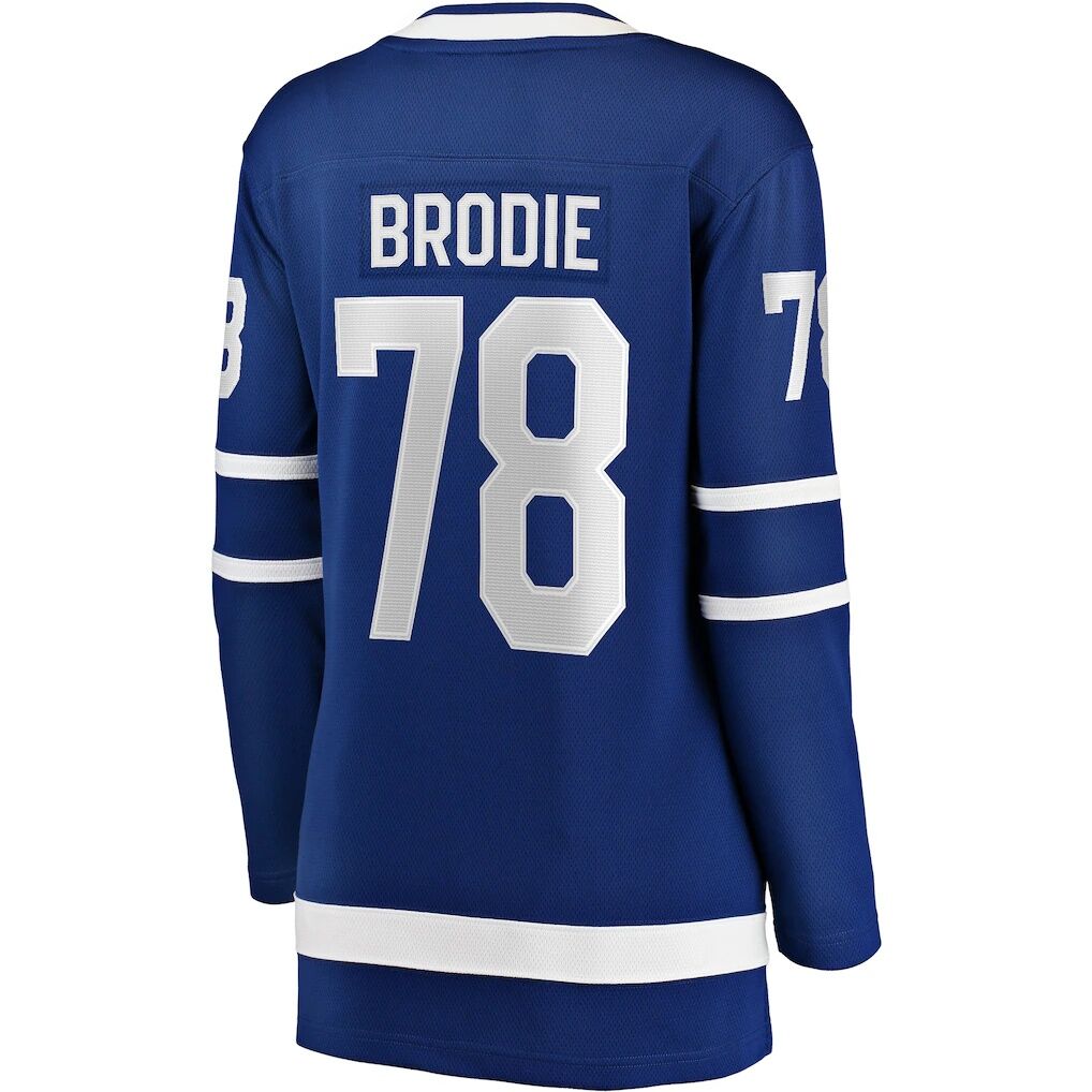 TJ Brodie Toronto Maple Leafs Fashion7 Women's Breakaway Player Jersey