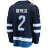 Dylan DeMelo Winnipeg Jets Fashion7 Breakaway Player Jersey - Navy - Detail View