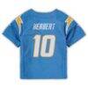 Justin Herbert Los Angeles Chargers Nike Infant Team Player Game Jersey - - Detail View