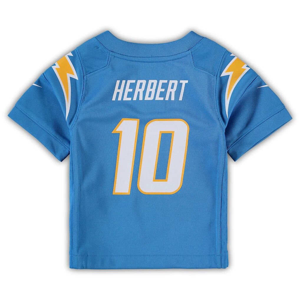 Justin Herbert Los Angeles Chargers Nike Infant Team  Player Game Jersey - Powder Blue