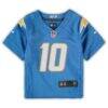 Justin Herbert Los Angeles Chargers Nike Infant Team Player Game Jersey - - Side View