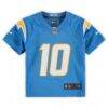 Justin Herbert Los Angeles Chargers Nike Preschool Game Jersey - - Side View