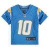Justin Herbert Los Angeles Chargers Nike Toddler Game Jersey - - Side View