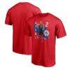 Kawhi Leonard LA Clippers Fashion7 Pick & Roll T-Shirt - Red - Front View