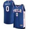 Tyrese Maxey Philadelphia 76ers Fashion7 Fast Replica Jersey Royal - - Front View