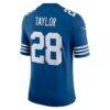 Men's Nike Jonathan Taylor Royal Indianapolis Colts Alternate Vapor Limited Jersey - - Detail View