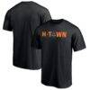 Houston Dash H-Town T-Shirt - Black - Front View