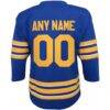Buffalo Sabres Youth Home Replica Custom Jersey - Blue - Detail View