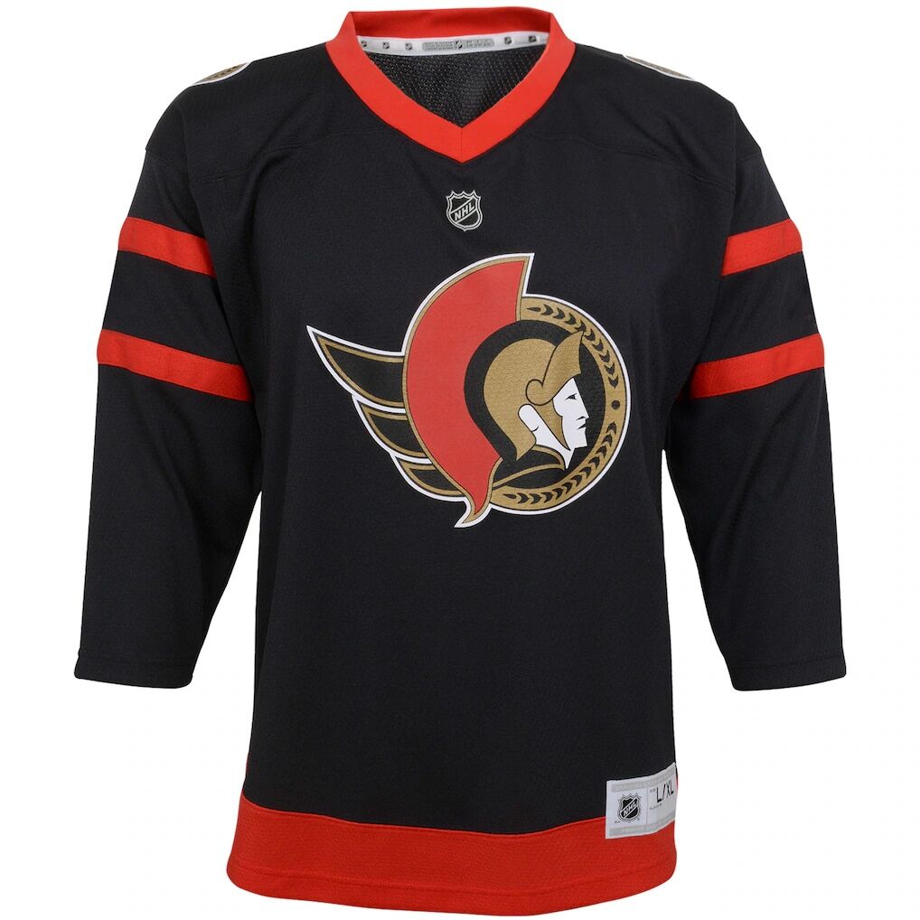 Ottawa Senators Youth Home Replica Custom Jersey