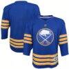 Buffalo Sabres Youth Home Replica Blank Jersey - Blue - Front View