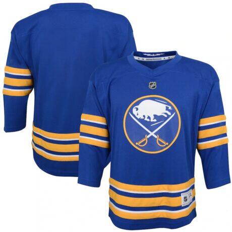 Buffalo Sabres Youth Home Replica Blank Jersey - Blue - Front View
