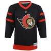 Ottawa Senators Youth Home Replica Blank Jersey - Black - Side View