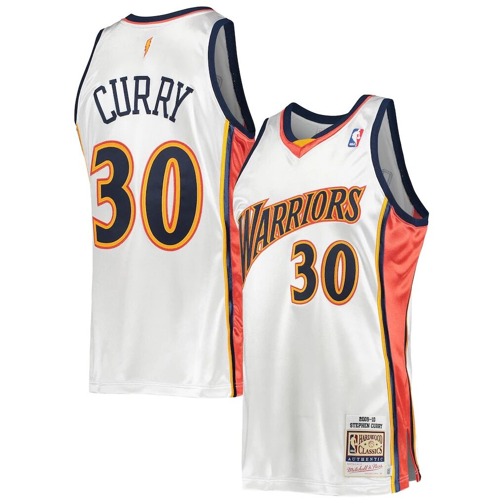 Stephen Curry Golden State Warriors Mitchell & Ness 2009/10 Hardwood Classics Authentic Jersey