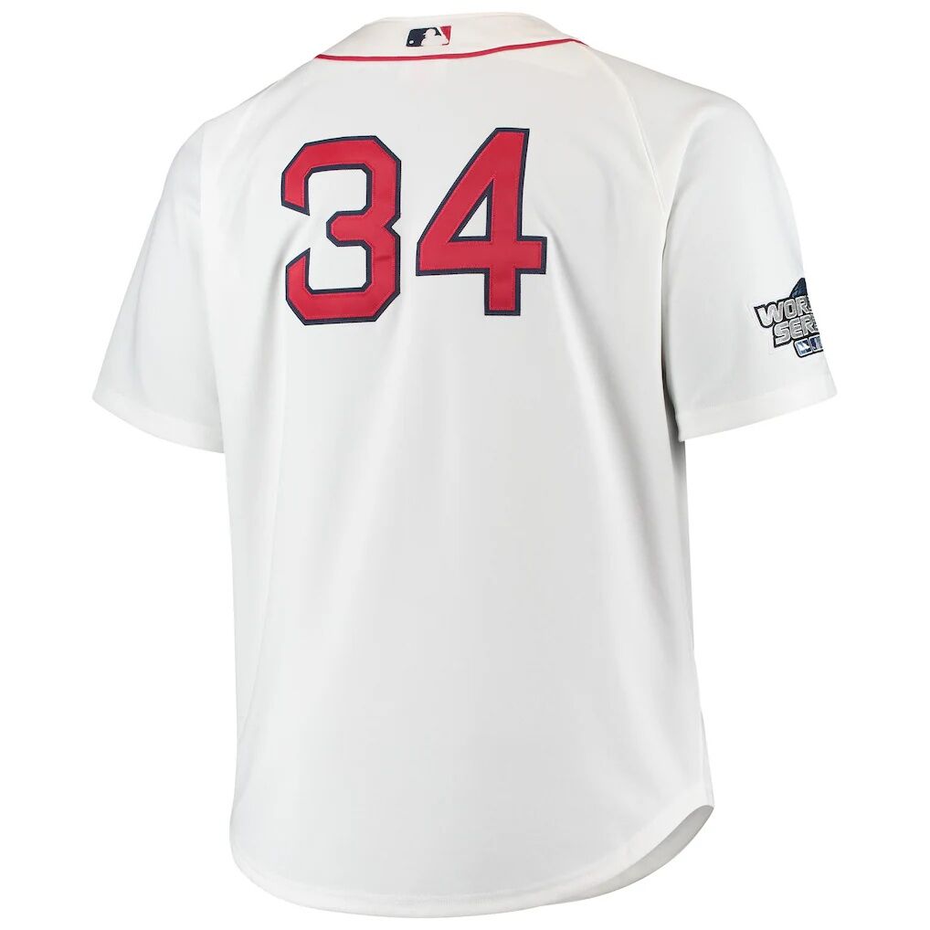 David Ortiz Boston Red Sox Mitchell & Ness Big & Tall Home Authentic Player Jersey