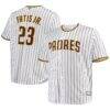 Fernando Tatis Jr. San Diego Padres Big & Tall Replica Player Jersey - White - Front View