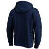 Houston Astros Cooperstown Collection Huntington Logo Fitted Pullover Hoodie - Navy - Detail View
