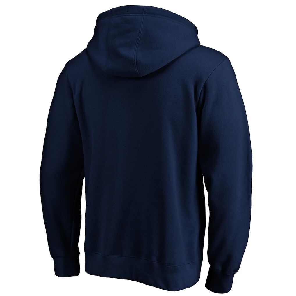 Houston Astros Cooperstown Collection Huntington Logo Fitted Pullover Hoodie