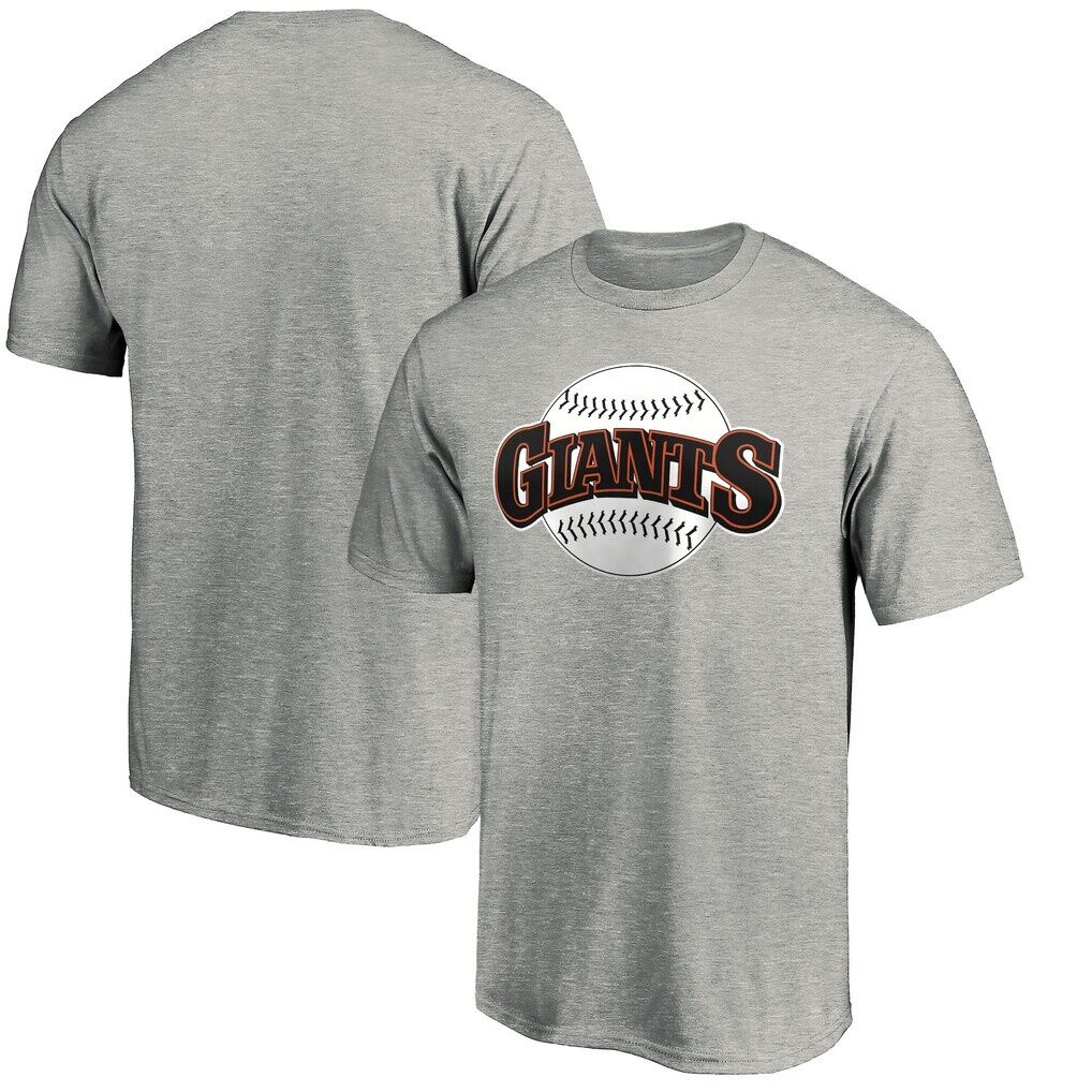 San Francisco Giants Cooperstown Collection Huntington Logo T-Shirt – Heathered Gray