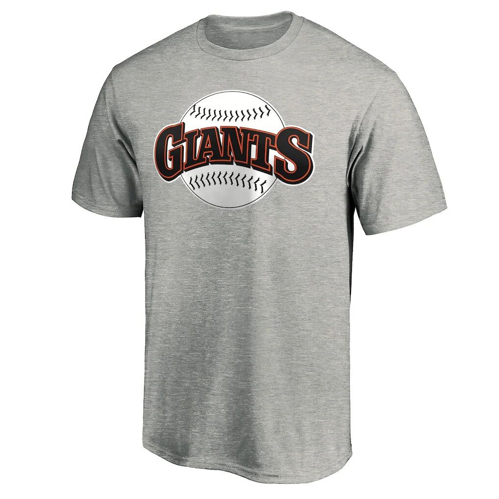 San Francisco Giants Cooperstown Collection Huntington Logo T-Shirt – Heathered Gray