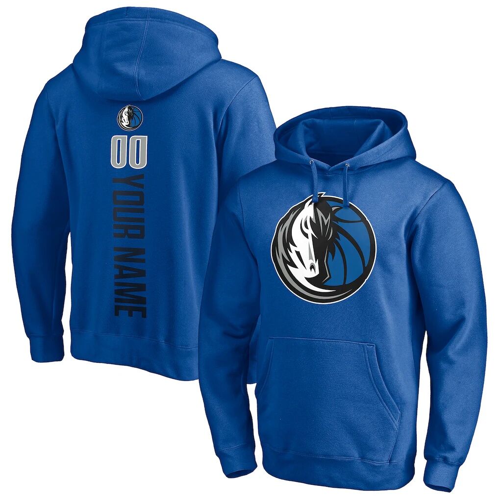 Dallas Mavericks Playmaker Personalized Name & Number Pullover Hoodie