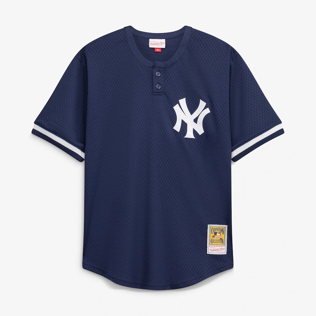 Derek Jeter New York Yankees Mitchell & Ness Big & Tall Batting Practice Replica Player Jersey