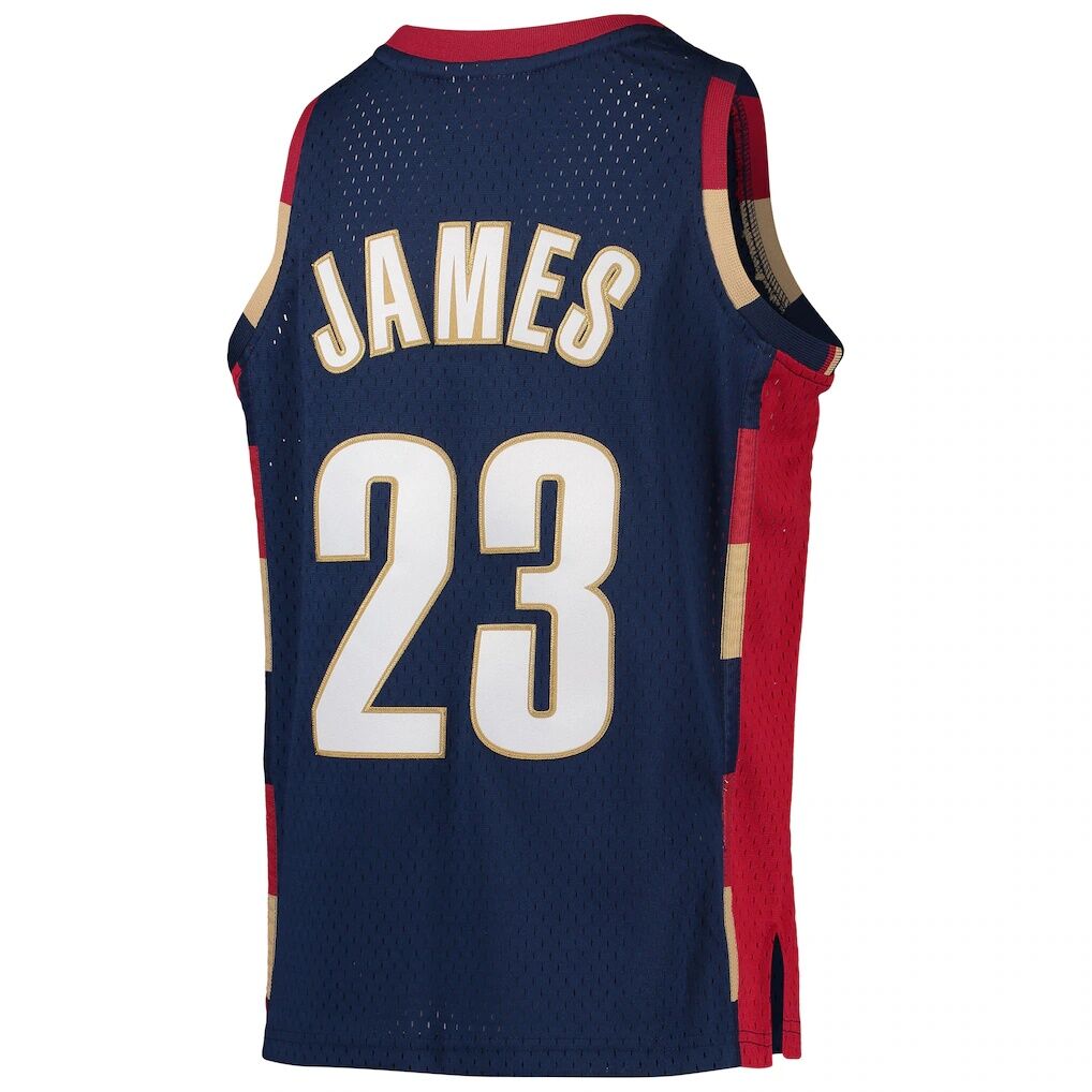 LeBron James Cleveland Cavaliers Mitchell & Ness Youth 2008-09 Hardwood Classics Swingman Jersey
